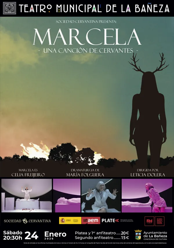 Programación 36Teatroa Municipal La Bañeza TMLB marcela tcktTeatro Municipal La Bañeza