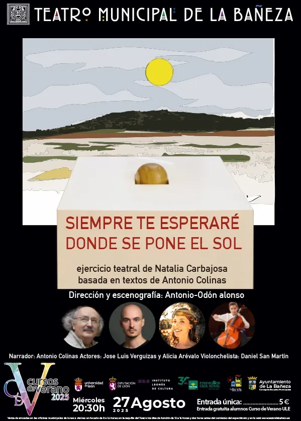 siempreteesperarae colinas 1Teatro Municipal La Bañeza