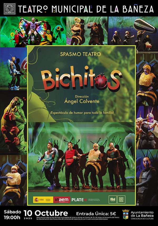 TMLB bichitos tcktTeatro Municipal La Bañeza