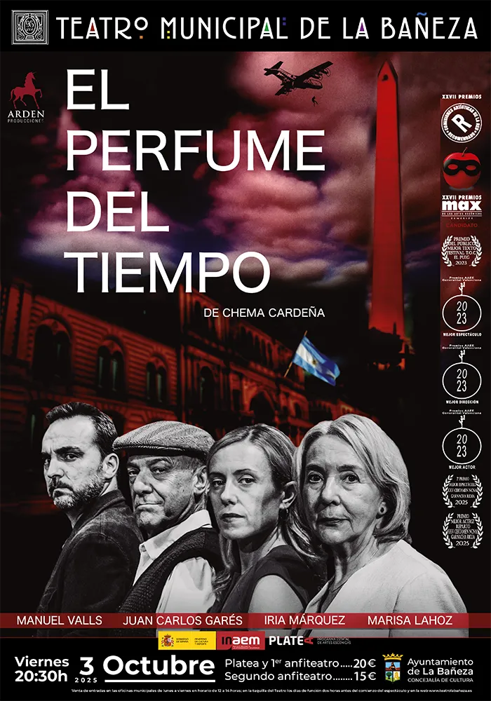 TMLB perfume del tiempo tcktTeatro Municipal La Bañeza