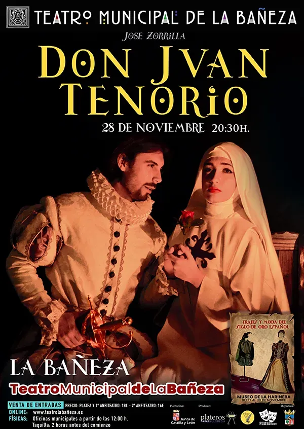 Programación 28Teatroa Municipal La Bañeza A2 DonJuanTenorio LaBaneza page 0001 copia 1Teatro Municipal La Bañeza