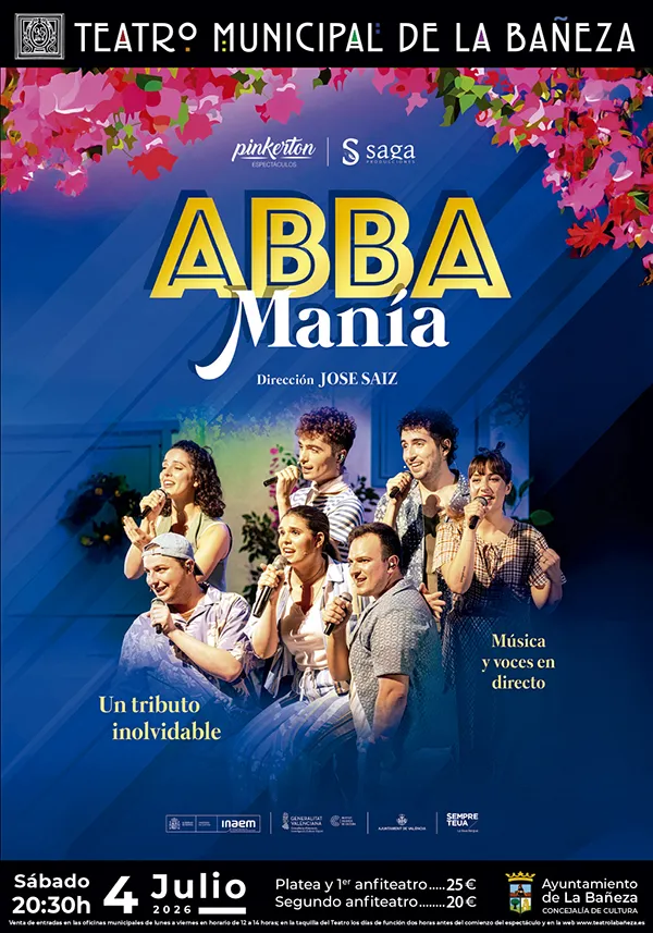 tmlb abbamania tcktTeatro Municipal La Bañeza