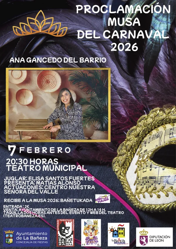 TMLB musa carnaval26Teatro Municipal La Bañeza