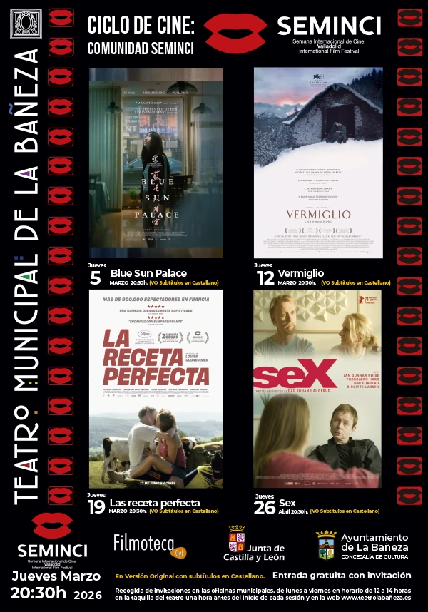 tmlb CICLO SEMINCI 2026 tcktTeatro Municipal La Bañeza