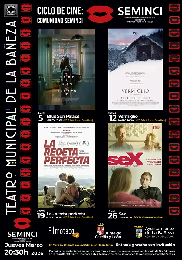 tmlb CICLO SEMINCI 2026Teatro Municipal La Bañeza