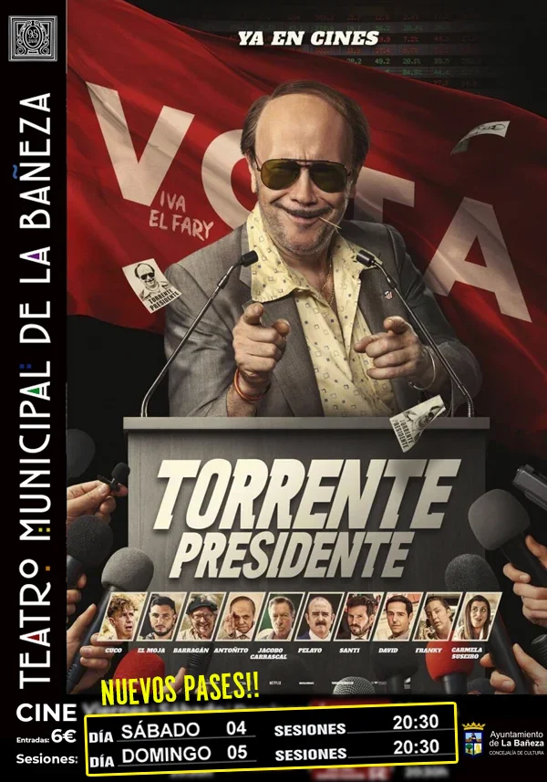 tmlb cine torrente tckt 2Teatro Municipal La Bañeza