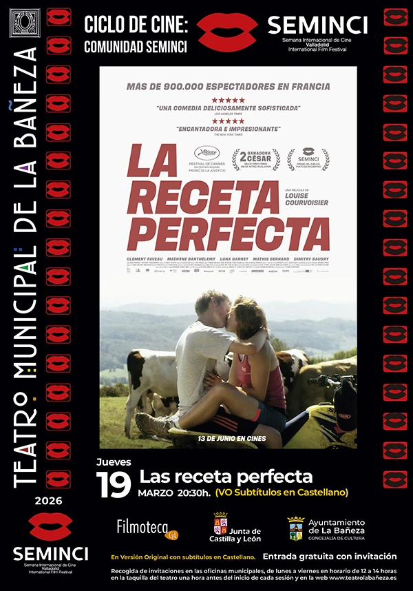 tmlb larecetaperfecta SEMINCI 2026 tcktTeatro Municipal La Bañeza