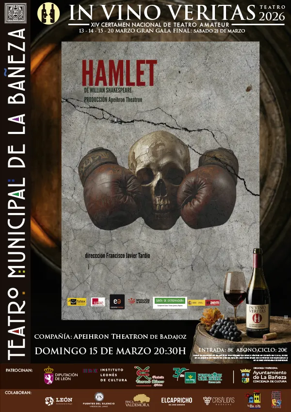 invinoveritas hamlet tcktTeatro Municipal La Bañeza