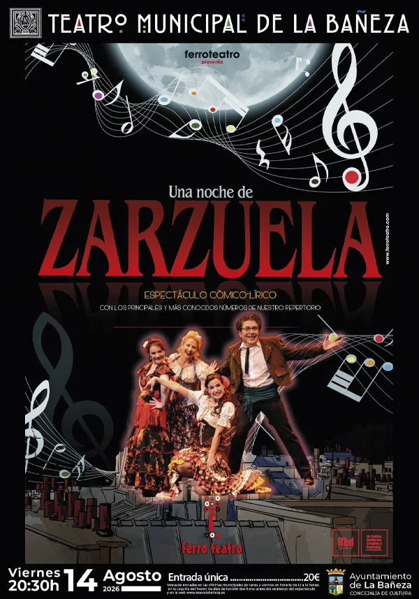 TMLB noche de zarzuela tckt 2Teatro Municipal La Bañeza