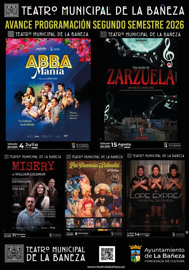 avance 2026Teatro Municipal La Bañeza