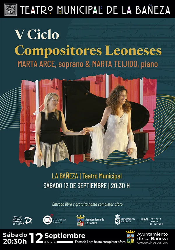 TMLB vciclo compositores ILC tcktTeatro Municipal La Bañeza